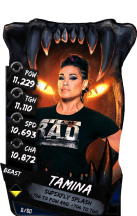 Super card tamina s4 16 beast 13781 216