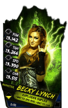 SuperCard BeckyLynch S4 17 Monster