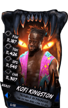 SuperCard KofiKingston S4 16 Beast