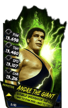 SuperCard AndreTheGiant S4 17 Monster