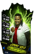 SuperCard JimmyUso S4 17 Monster