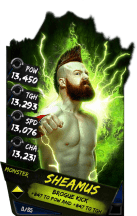 SuperCard Sheamus S4 17 Monster