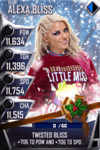 SuperCard AlexaBliss S4 16 Beast Christmas