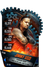 SuperCard JimmyUso S4 18 Titan