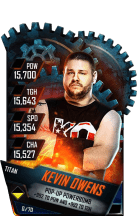 SuperCard KevinOwens S4 18 Titan