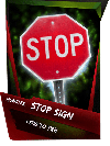 SuperCard Support StopSign S4 17 Monster