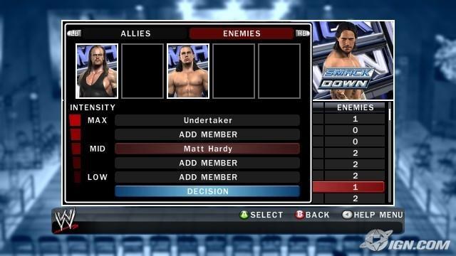 SvR2010 Rivals SvR2010 Rivals