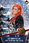 SuperCard BeckyLynch S4 18 Titan Christmas