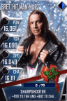SuperCard BretHart S4 18 Titan Christmas