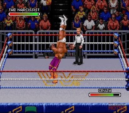 WWF RoyalRumble 1993 TheNarcissist Crush 3