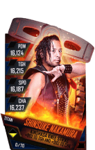 SuperCard ShinsukeNakamura S4 18 Titan FusionFury