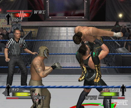 DayOfReckoning ReyMysterio EddieGuerrero RobVanDam 2 DayOfReckoning ReyMysterio EddieGuerrero RobVanDam 2