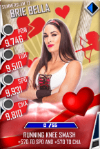 SuperCard BrieBella S3 15 SummerSlam17 Valentine