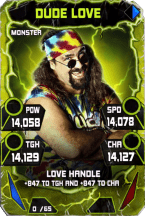 SuperCard DudeLove S4 17 Monster Throwback