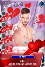 SuperCard FinnBalor S4 16 Beast Valentine