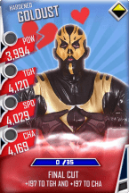 SuperCard Goldust S3 11 Hardened Valentine