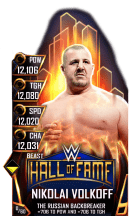 SuperCard NikolaiVolkoff S4 16 Beast HallOfFame