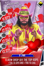 SuperCard RandySavage S4 16 Beast Valentine