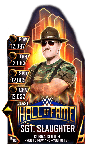 SuperCard SgtSlaughter S4 16 Beast HallOfFame