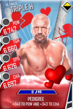 SuperCard TripleH S3 13 Ultimate Valentine
