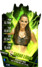 Super card sarah logan s4 17 monster fusion 14473 216