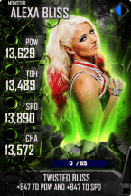 SuperCard AlexaBliss S4 17 Monster Spring