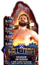 SuperCard JimDuggan S4 18 Titan HallOfFame