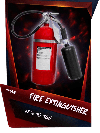 SuperCard Support FireExtinguisher S4 18 Titan