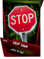 SuperCard Support StopSign S4 18 Titan