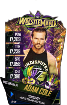 SuperCard AdamCole S4 19 WrestleMania34