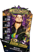 SuperCard BaronCorbin S4 19 WrestleMania34