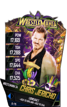 SuperCard ChrisJericho S4 19 WrestleMania34