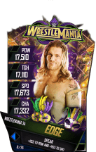 SuperCard Edge S4 19 WrestleMania34