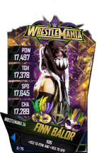 SuperCard FinnBalor S4 19 WrestleMania34