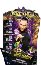 SuperCard JeffHardy S4 19 WrestleMania34