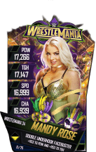 SuperCard MandyRose S4 19 WrestleMania34
