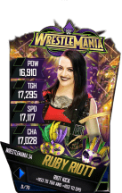 SuperCard RubyRiott S4 19 WrestleMania34