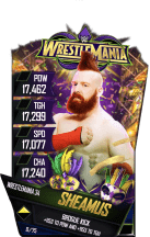 SuperCard Sheamus S4 19 WrestleMania34