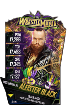 SuperCard AleisterBlack S4 19 WrestleMania34