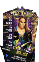 SuperCard NiaJax S4 19 WrestleMania34