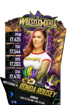 SuperCard RondaRousey S4 19 WrestleMania34