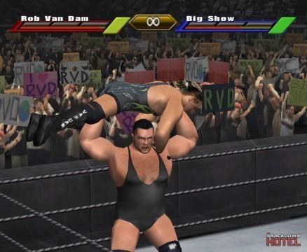 WrestleManiaX8 RobVanDam BigShow 2
