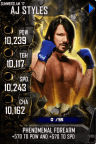 SuperCard AJStyles S4 15 SummerSlam17 Spring