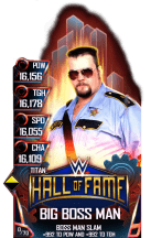 SuperCard BigBossMan S4 18 Titan HallOfFame