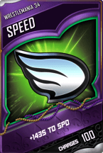 SuperCard Enhancement Speed S4 19 WrestleMania34