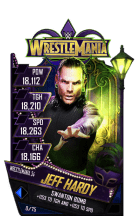 SuperCard JeffHardy S4 19 WrestleMania34 RingDom