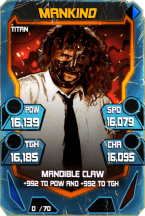 SuperCard Mankind S4 18 Titan Throwback