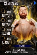 SuperCard SamiZayn S4 15 SummerSlam17 Spring