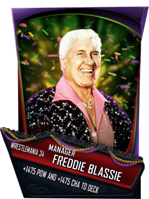 SuperCard Support FreddieBlassie S4 19 WrestleMania34