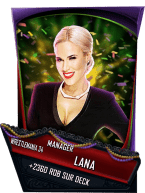 SuperCard Support Lana S4 19 WrestleMania34
